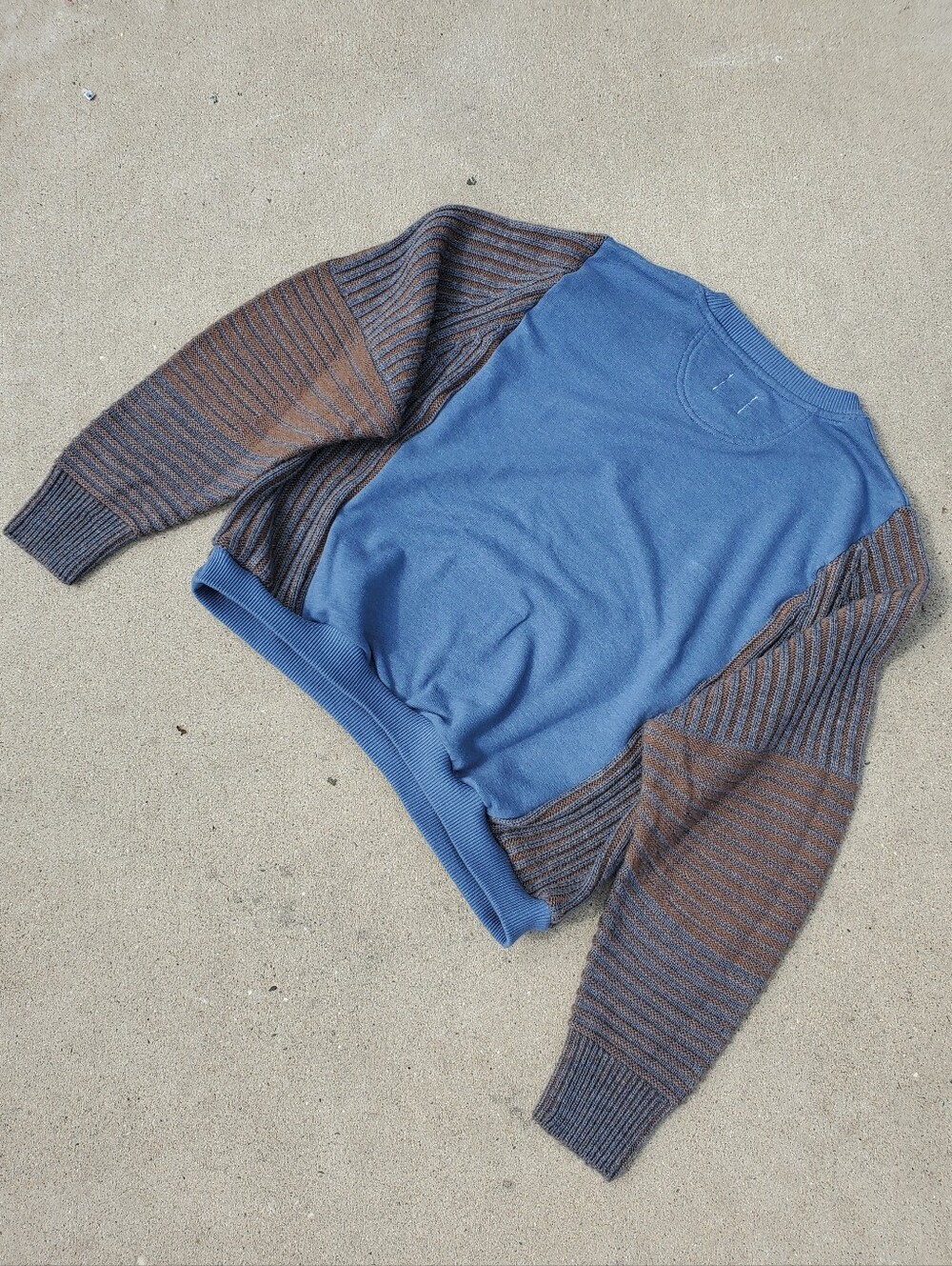 Upcycled- Skeleton Season Sweater Rework - Picture 3 of 5